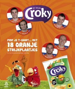 Croky chips strijkplaatjes
