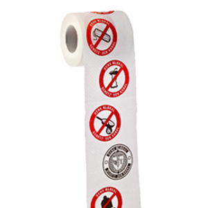 Reclame op toiletrol