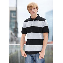 Gestreepte polo