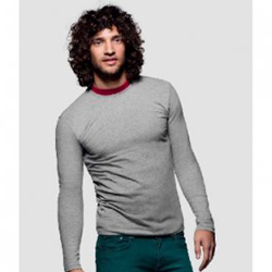 T-shirt van Hakro met lange mouw