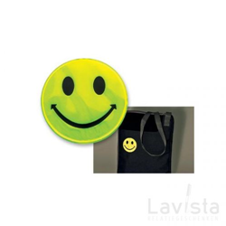 Reflecterende sticker smiley