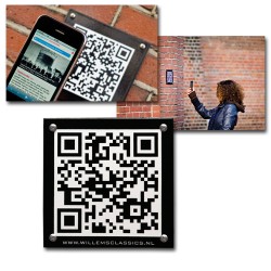 Emaille QR codes