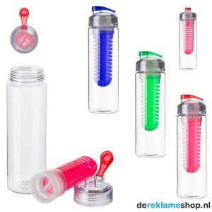 Drinkfles (650 ml) met fruit infuser