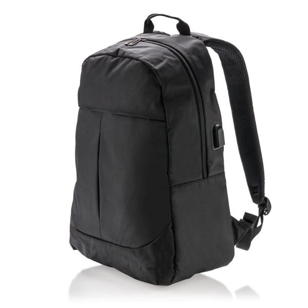 Power USB laptop rugtas zwart