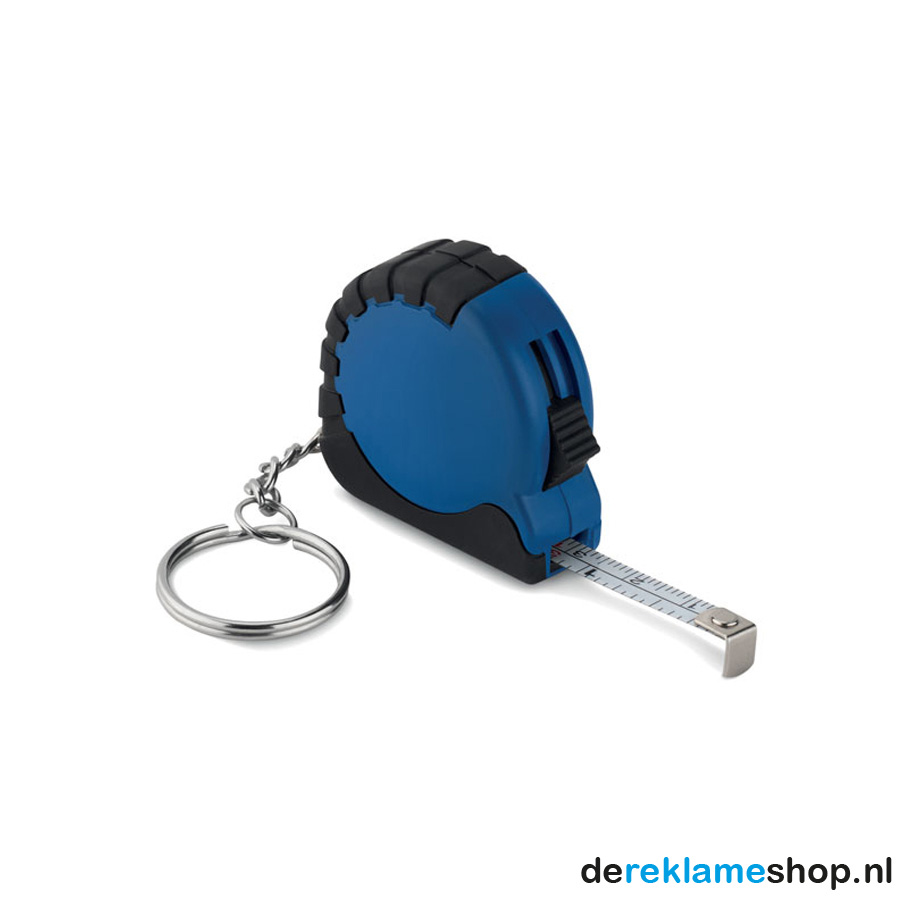 Sleutelhanger met rolmaat leverbaar in 3 kleuren