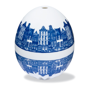 Delfts blauw ei