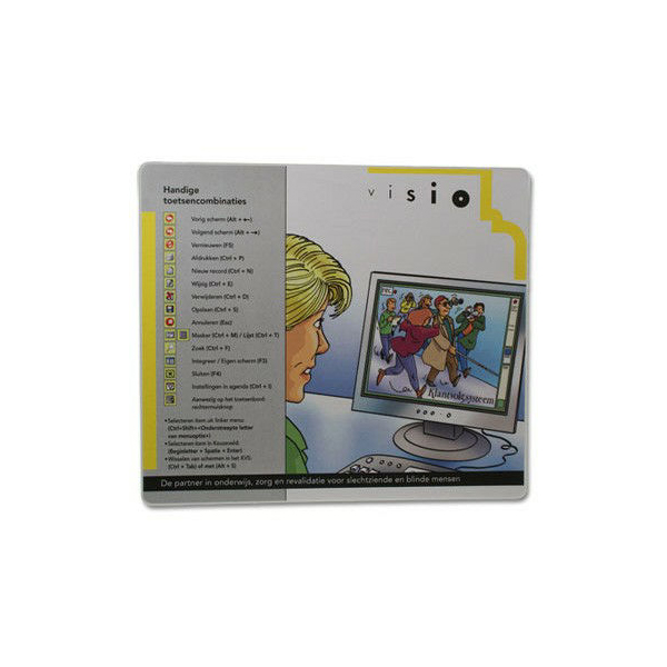 Hardtop mousepad