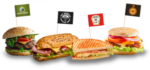 hamburger prikkers bedrukken