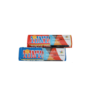 Mini Tony's Chocolonely met eigen banderol