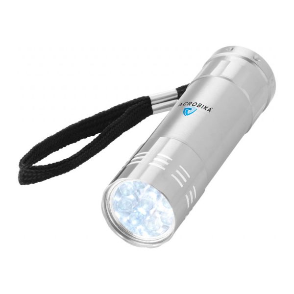 Zaklamp met 9 LEDS bedrukken