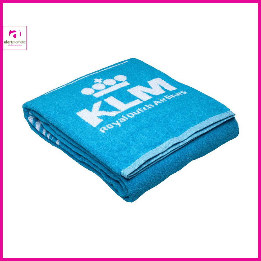 Handdoek met inweef logo
