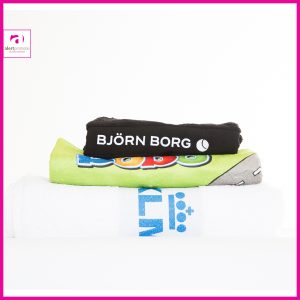 Handdoek met inweef logo