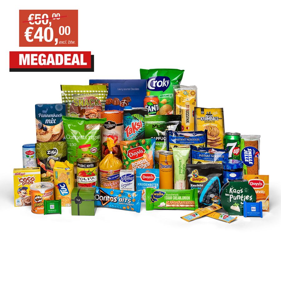 Kerstpakket 40 euro stunter