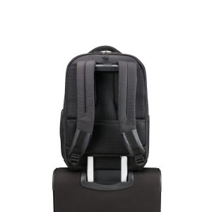 Samsonite laptop rugzak met USB aansluiting, personaliseerbaar met