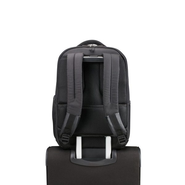 Samsonite laptop rugzak met USB aansluiting, personaliseerbaar met
