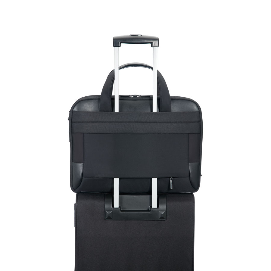 Samsonite luxe uitbreidbare laptoptas 15.6'', personaliseerbaar met Samsonite luxe uitbreidbare laptoptas 15.6'', personaliseerbaar met