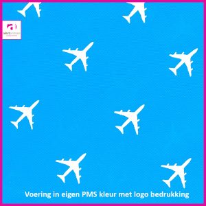 Grote retro trolley tas van PU leer met logo