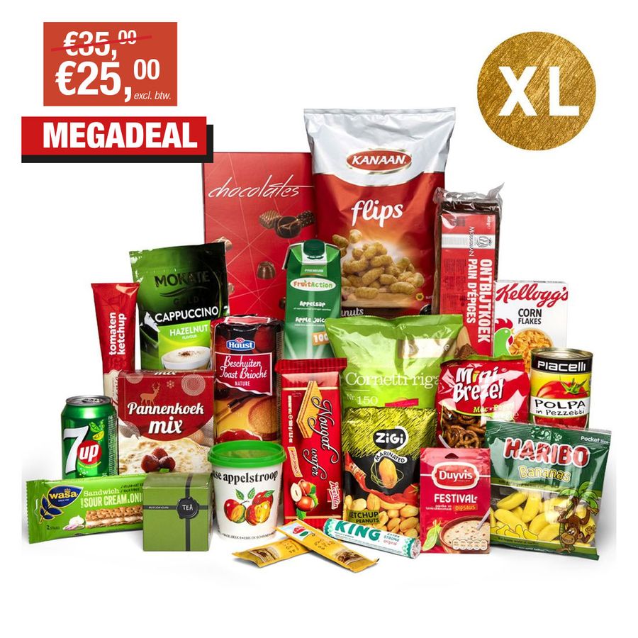 Kerstpakket 25 euro knaller