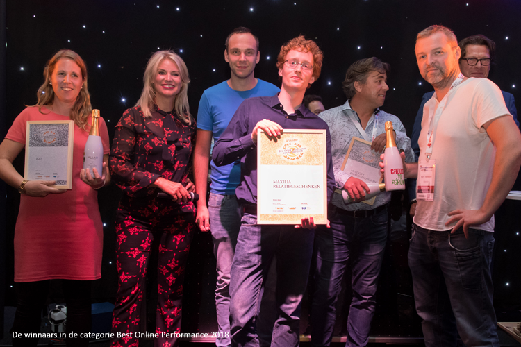 winnaars categorie best online performance 2018