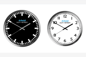 Altijd bij de tijd - wandklokken