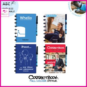 Correctboek met logo