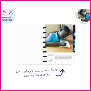 Correctboek met logo