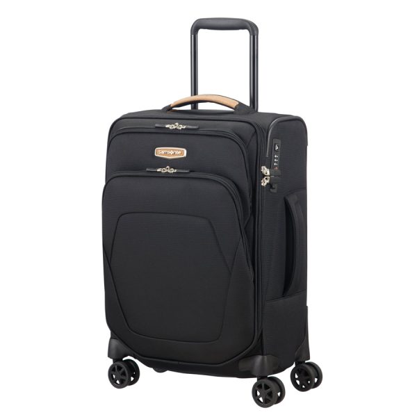 Eco handbagage Samsonite koffer van gerecycled materiaal.