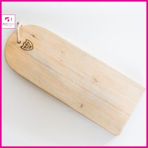 Houten borrelplank met logo