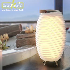 Kooduu bluetooth speaker, lamp en wijnkoeler in één binnen