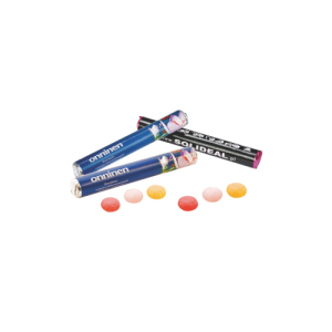 Rol mentos met bedrukking