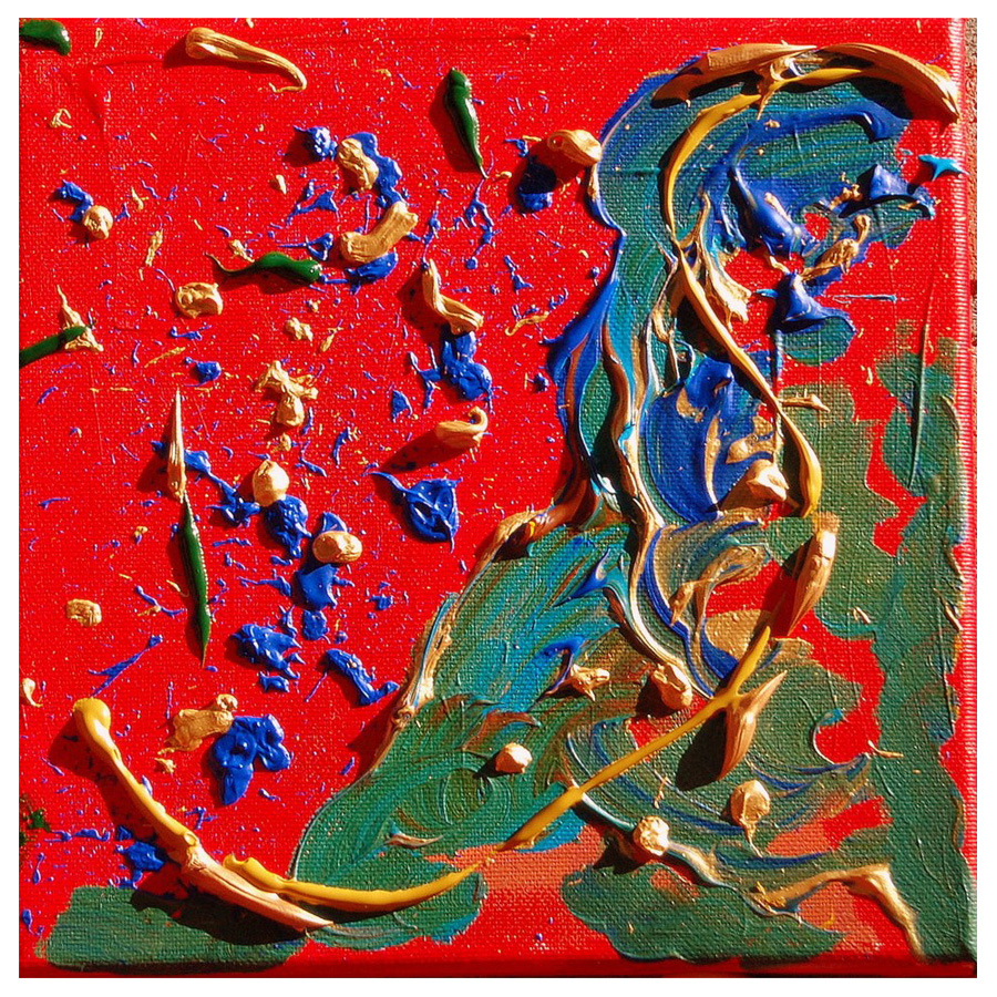 Schilderij Watch the dog