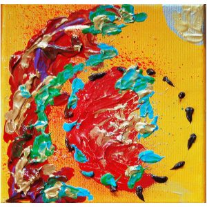 Schilderij Watch the dog