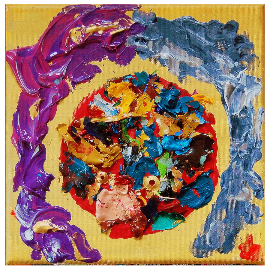 Schilderij Watch the dog Schilderij Watch the dog