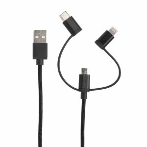 Handige 3-in-1 kabel met MFI licentie