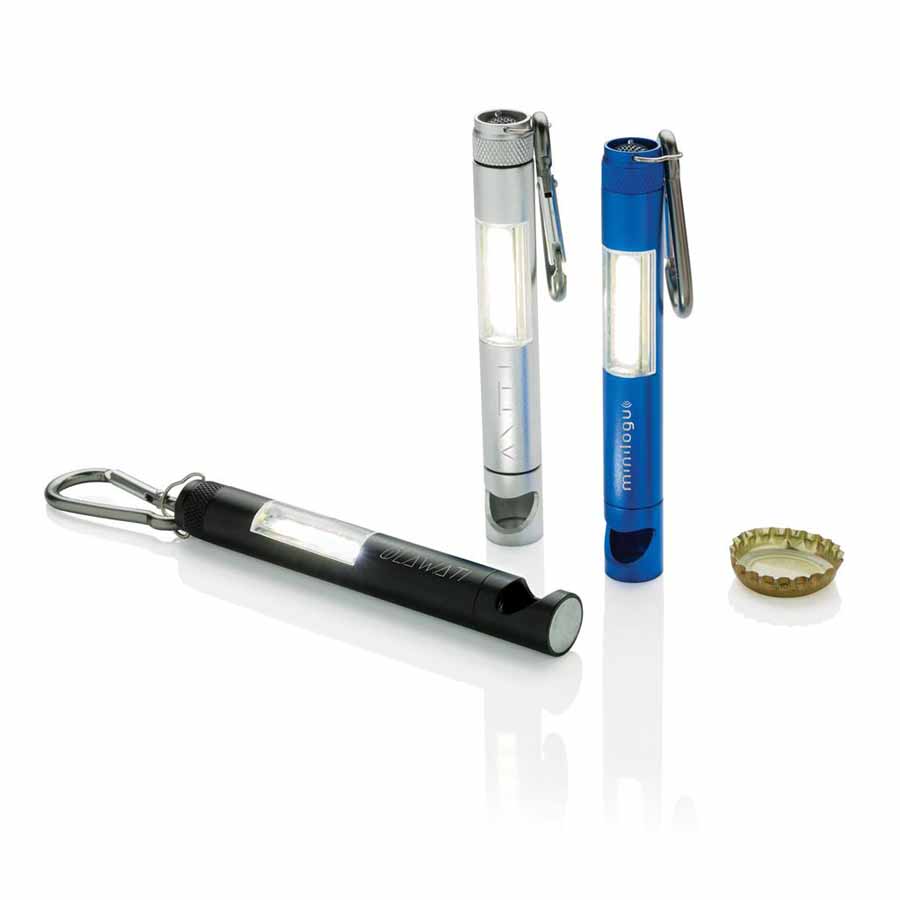Heldere 1W COB zaklamp 2 Heldere 1W COB zaklamp