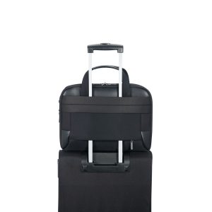 Samsonite luxe laptoptas 14.1'', personaliseerbaar met logo of init (3)