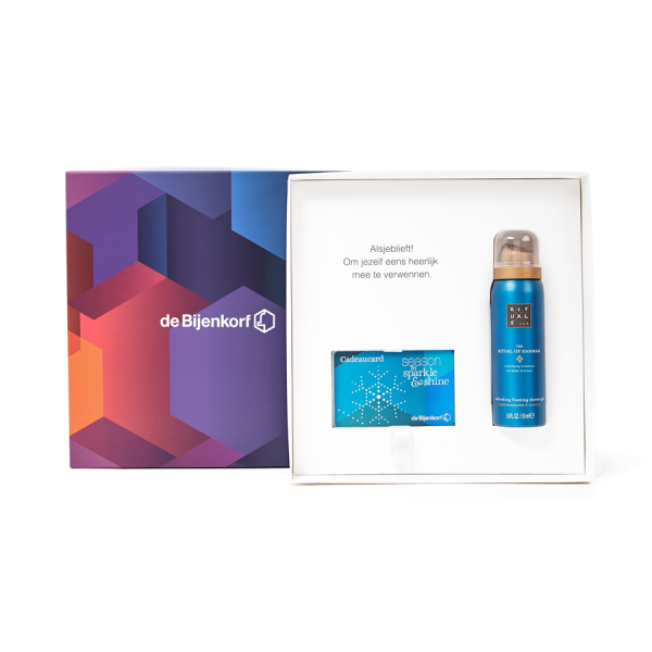 Bijenkorf cadeaukaart Rituals foam
