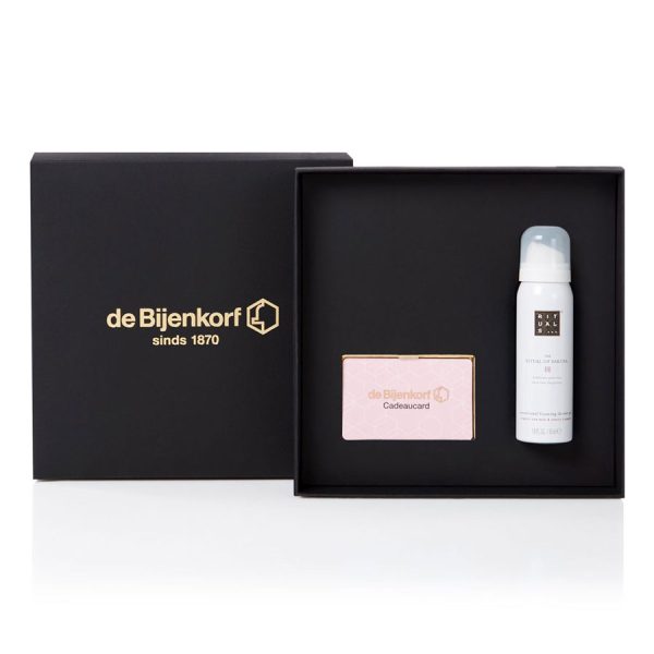 Bijenkorf cadeaukaart Rituals foam pink