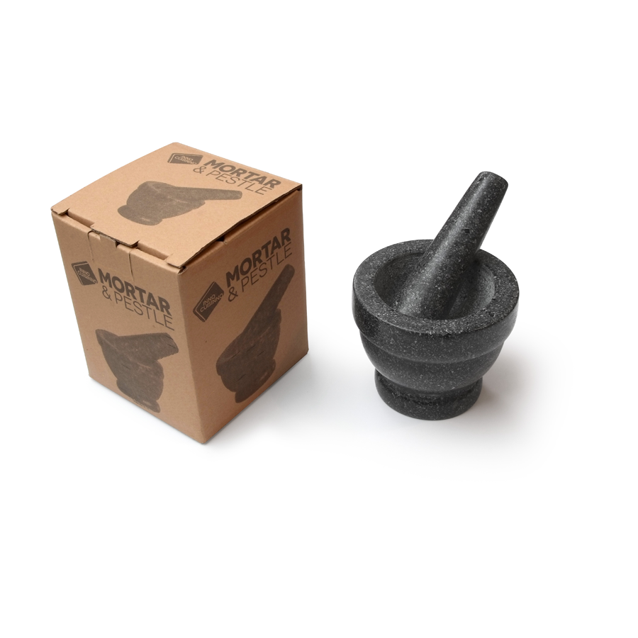 Vijzel en stamper, 11.5 cm (2) Vijzel en stamper, 11.5 cm