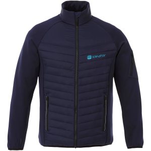 Banff heren hybrid geïsoleerd jack met logo