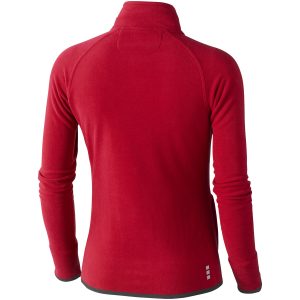 Brossard dames microfleece jack met bedrukking