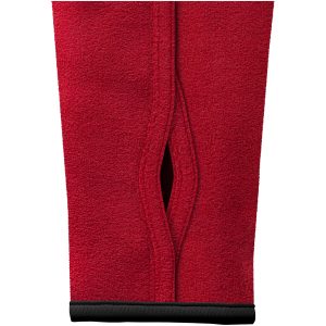 Brossard dames microfleece jack met bedrukking