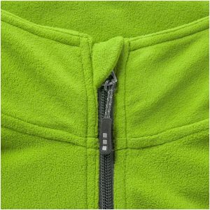 Brossard heren microfleece jack met bedrukking
