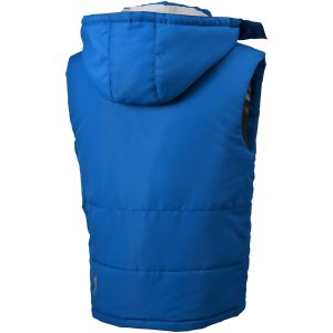 Bedrukte Gravel heren bodywarmer