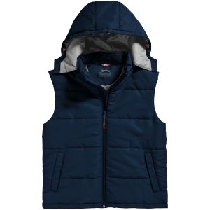 Bedrukte Gravel heren bodywarmer