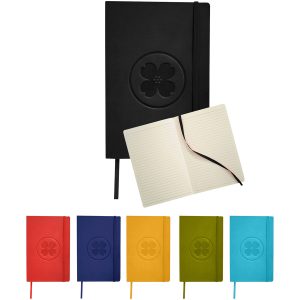 Classic soft cover A5 notitieboek met bedrukking