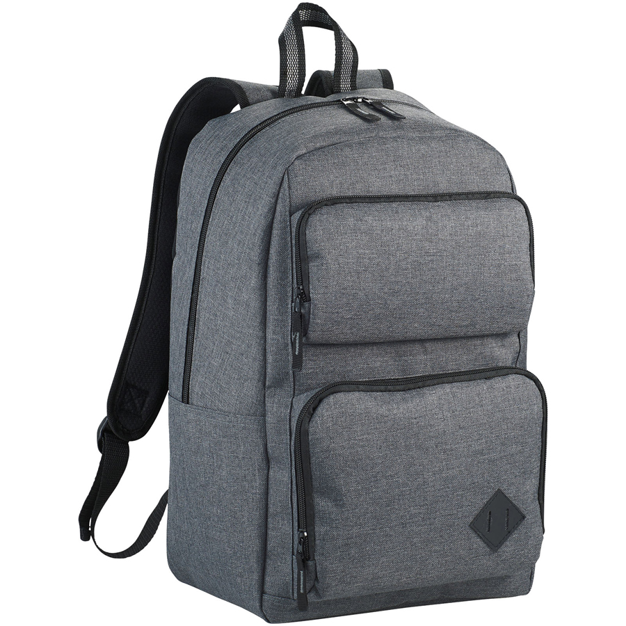 Graphite deluxe 15.6inch laptop rugzak met bedrukking