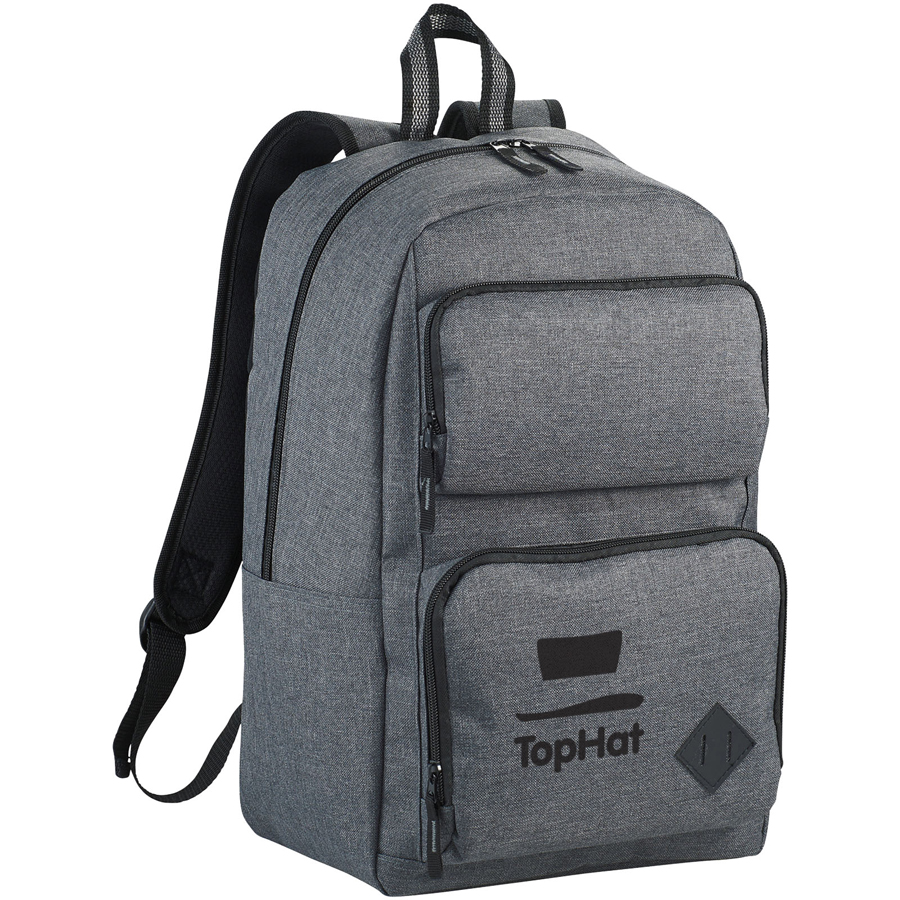 Graphite deluxe 15.6inch laptop rugzak met bedrukking Graphite deluxe 15.6inch laptop rugzak met bedrukking