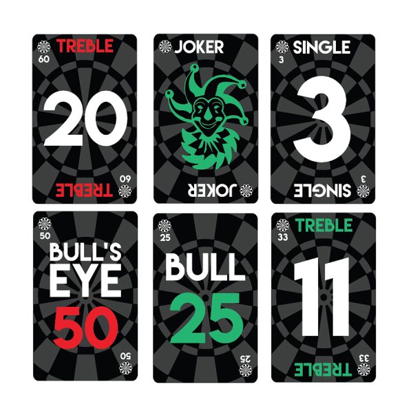 Bull's Deal-a-Dart Playing Cards