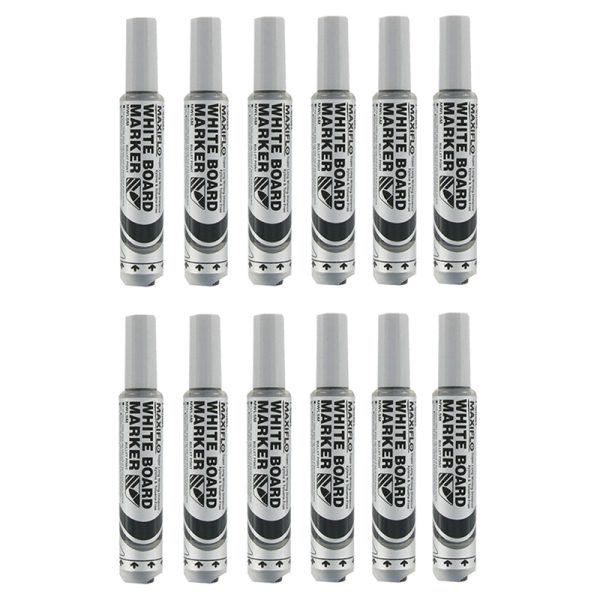 Pentel Maxiflo Whiteboard Marker 12 stuks